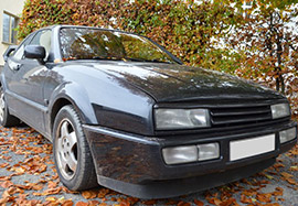 Fahrzeugpflege vorher / nachher