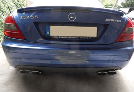 Kunststoffreparatur vorher / nachher